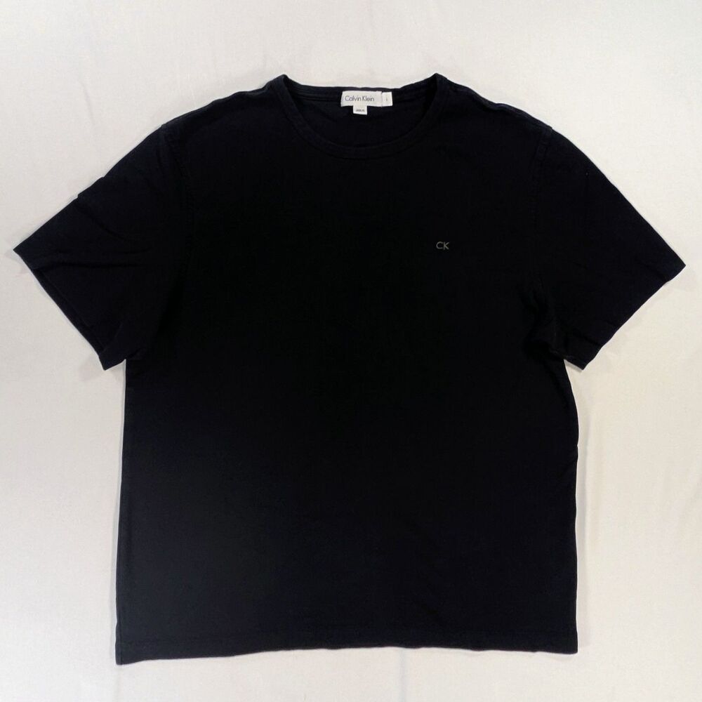 Calvin Klein Men’s Black  T-Shirt  Large  cotton